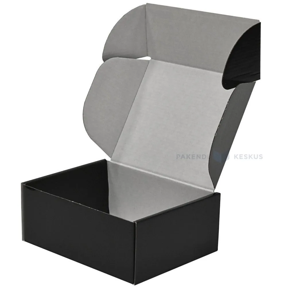 Must minilainepappkarp kaanega 240x200x110mm