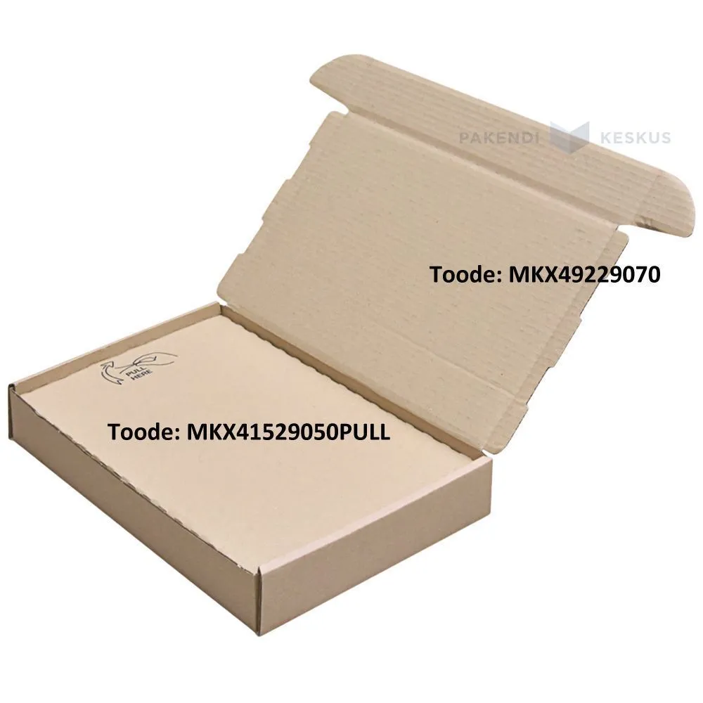 Box insert - corrugated cardboard case for laptop 415x290x50mm