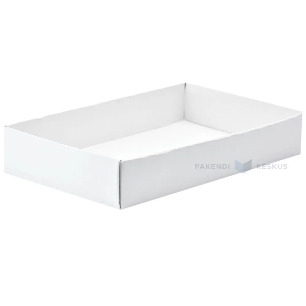 Pruun-valge kartongist PÕHI kinkekarbile 170x100x30mm