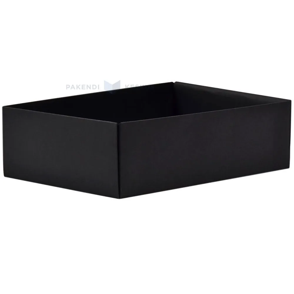 Must põhi kartongkarbile 266x172x78mm L