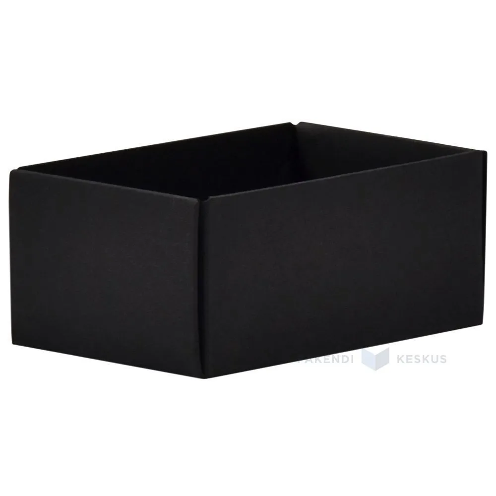 Must põhi kartongkarbile 102x65x46mm S