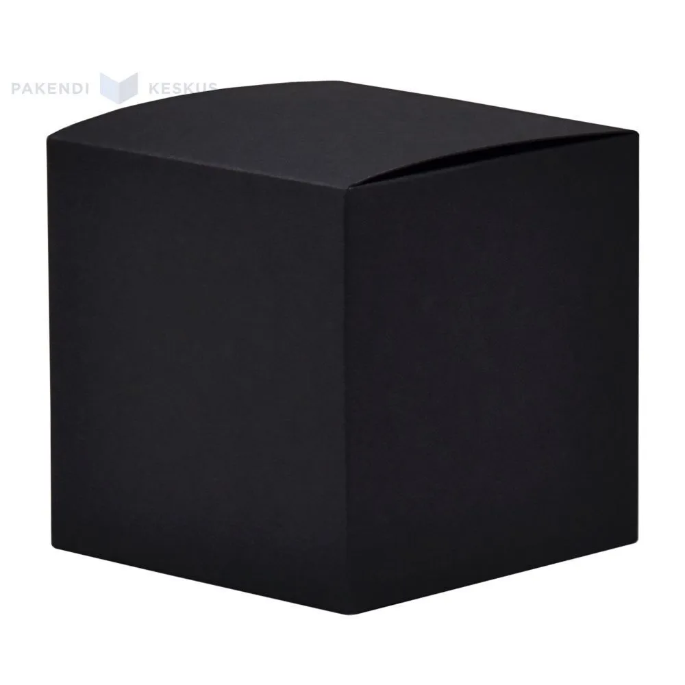 Must karp kartongist 55x55x55mm S