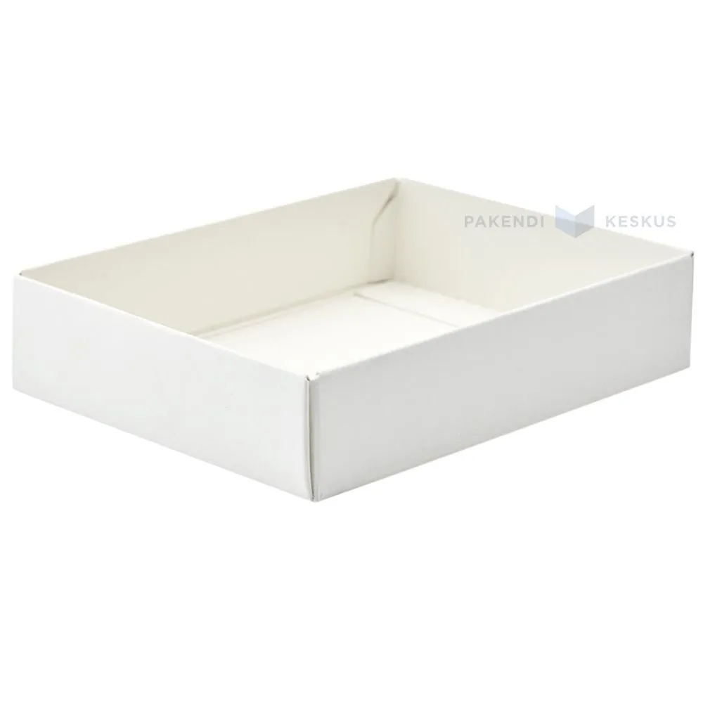 Valge PÕHI vutlar kinkekarbile 110x80x25mm