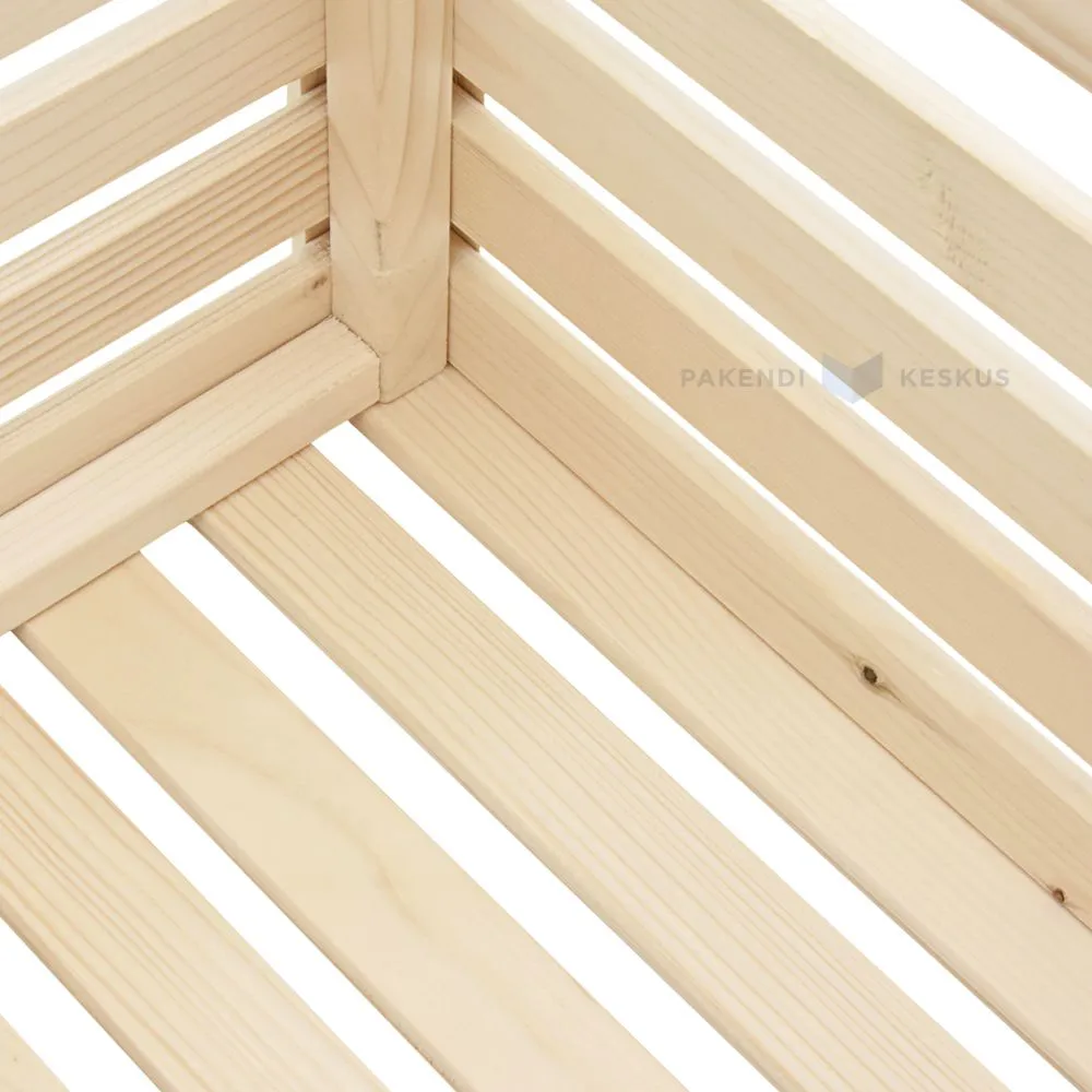 Wooden box with wooden bottom 400x300x260mm