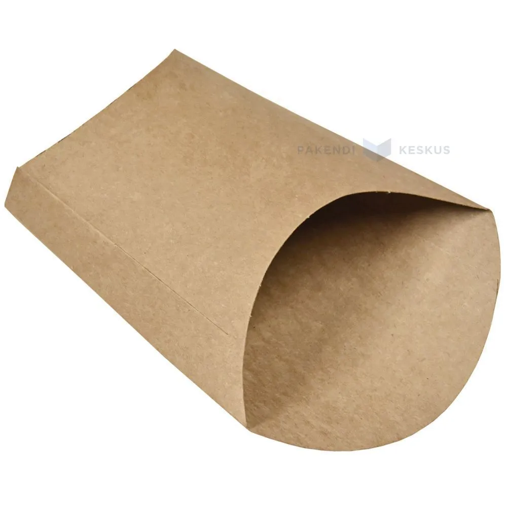 Kartona kabatiņa frī kartupeļiem 13,5x4x12,6cm, 50gb./iepakojumā