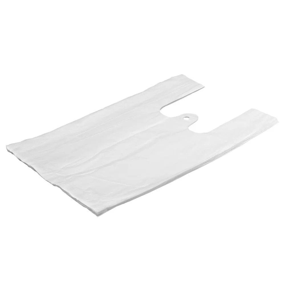 Särksangaga valge kilekott 16mic 25+12x47cm, pakis 200tk