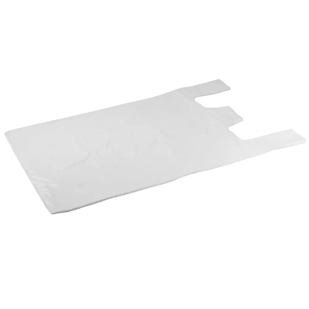 Särksangaga valge kilekott 30+18x60cm, pakis 100tk