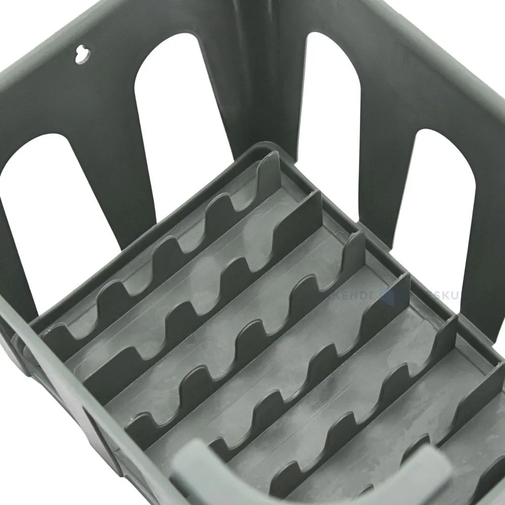 Plastikust prügikotihoidja paberist 8L prügikotile 247x197x280mm