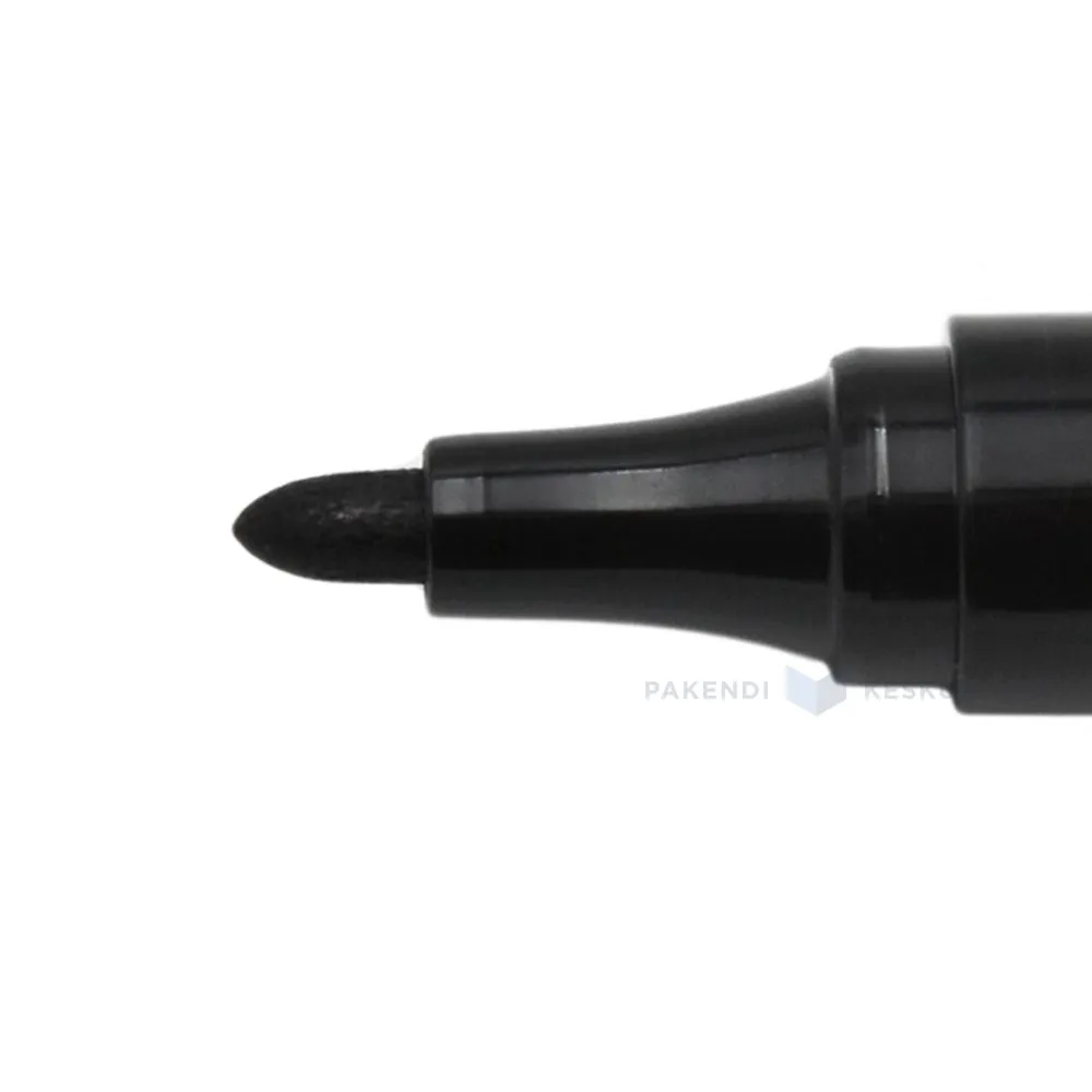 Permanent black marker Pentel N580 with rounded tip 4,2mm