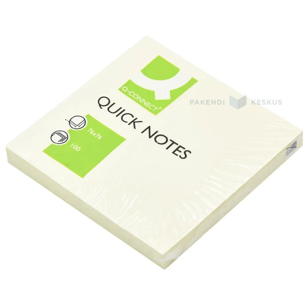 Yellow post-its Notes 76x76mm, 100sheets/pack