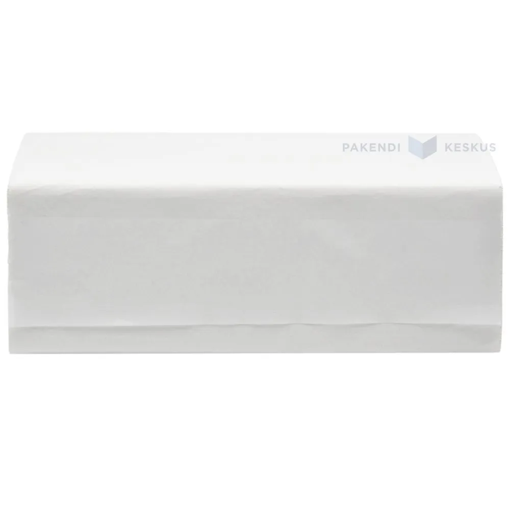 2-kihiline lehtkäterätik Sempre 230x210mm valge V-fold, pakis 150lehte