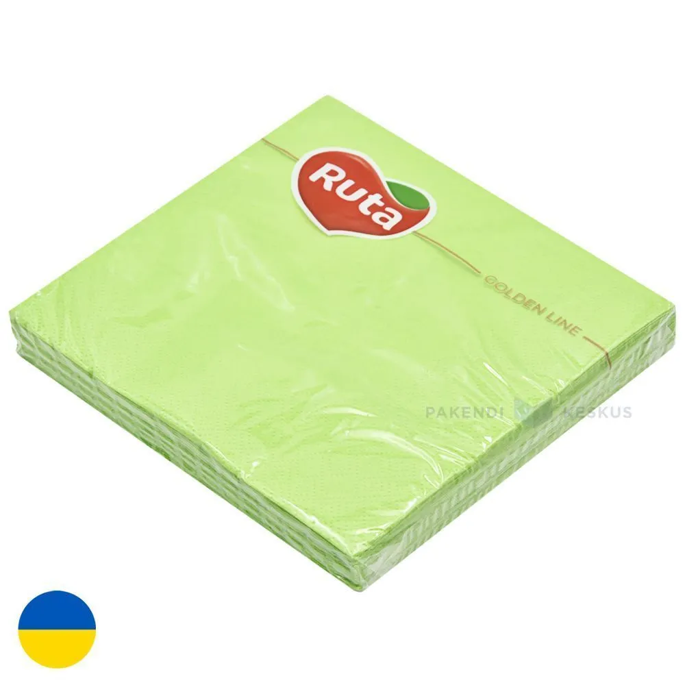 3-kihiline heleroheline salvrätik 33x33cm, pakis 20tk