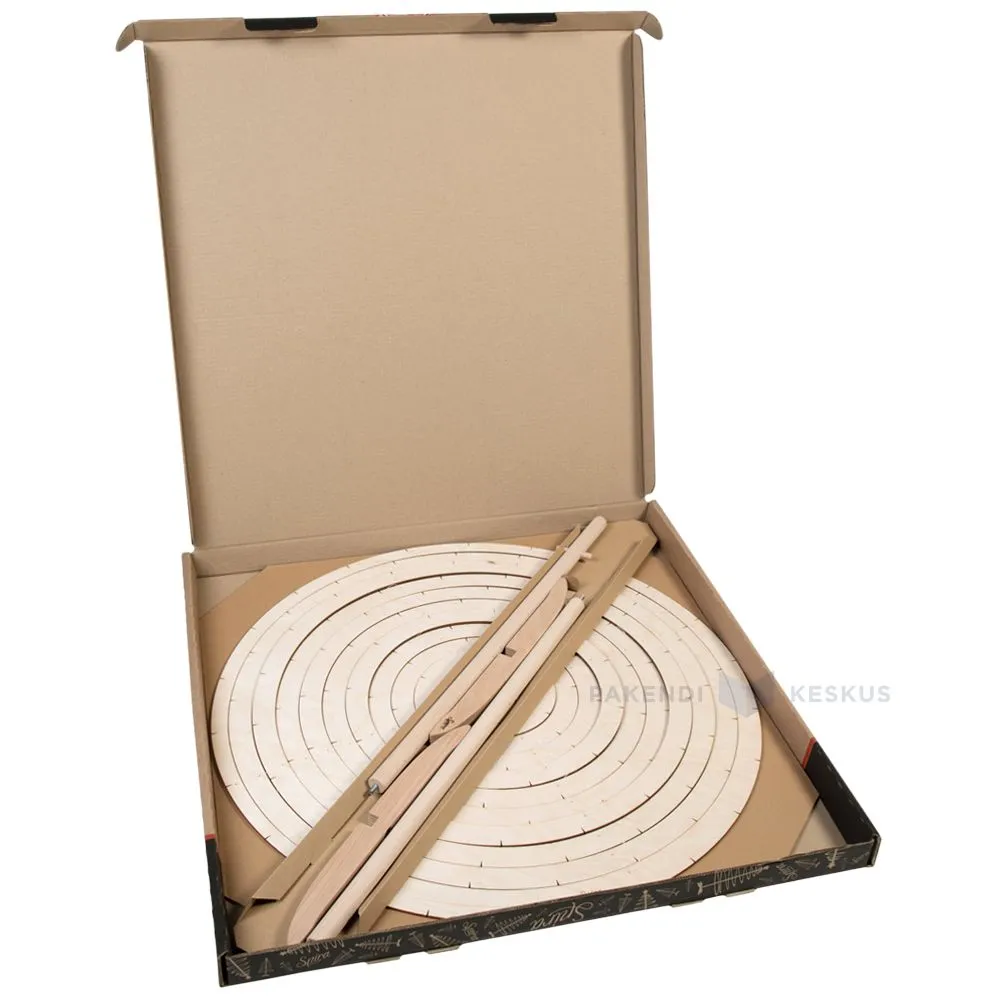 Wooden Christmas tree Spira Large 138cm