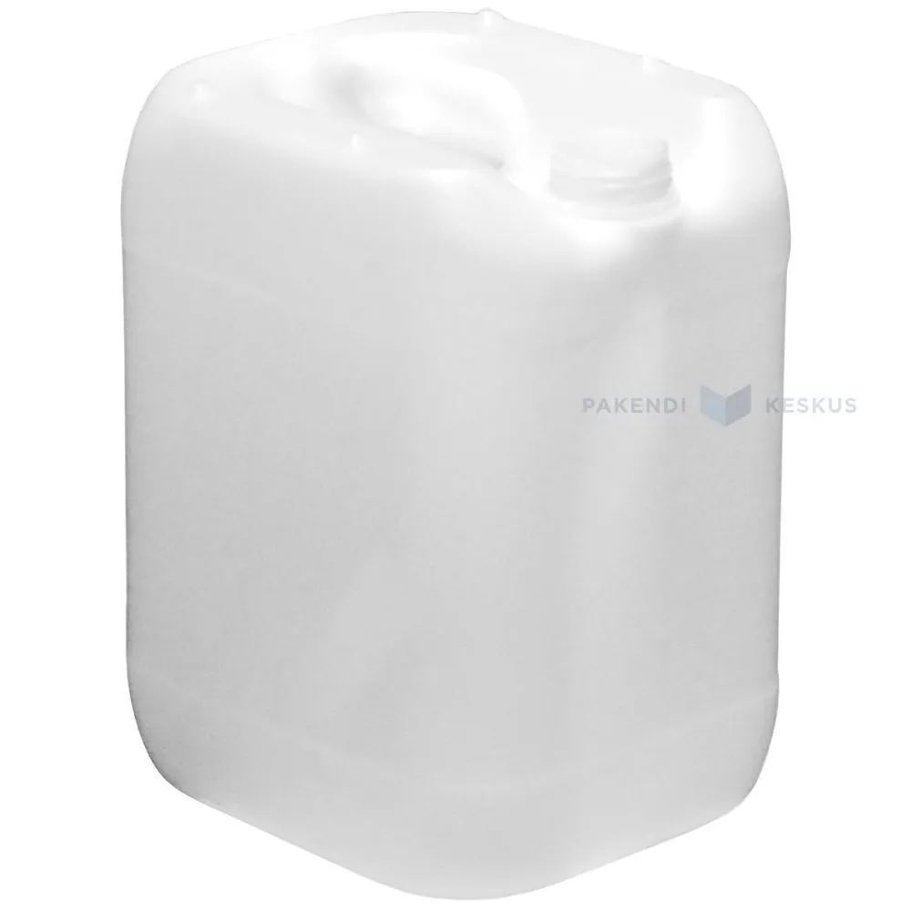 White plastic canister without corc (60mm) 20 000ml / 20L