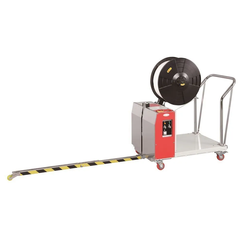 Pallet strapping machines