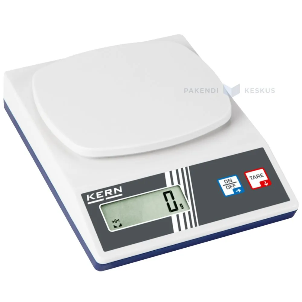 Laborikaal Kern EFS5000-0S05 d 1g max 5200g kaaluplaat 13,4x12,7cm