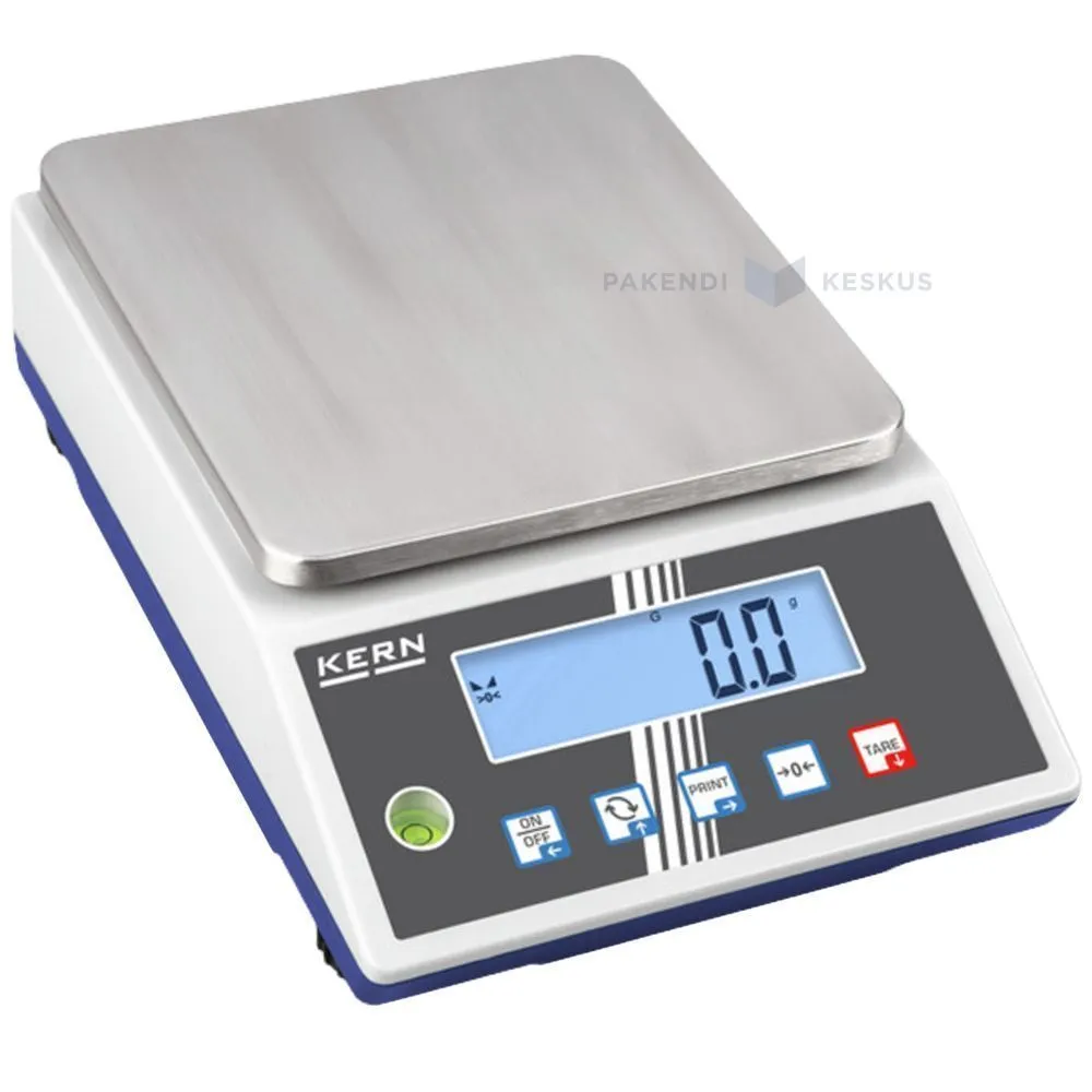 Lattiavaaka  mittakaavassa Kern IFT60K-2M d 10 g / 20 g, enintään 30 kg / 60 kg