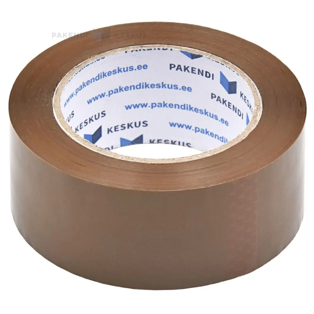 Pruun pakketeip 48mm lai akrüül, rullis 132m