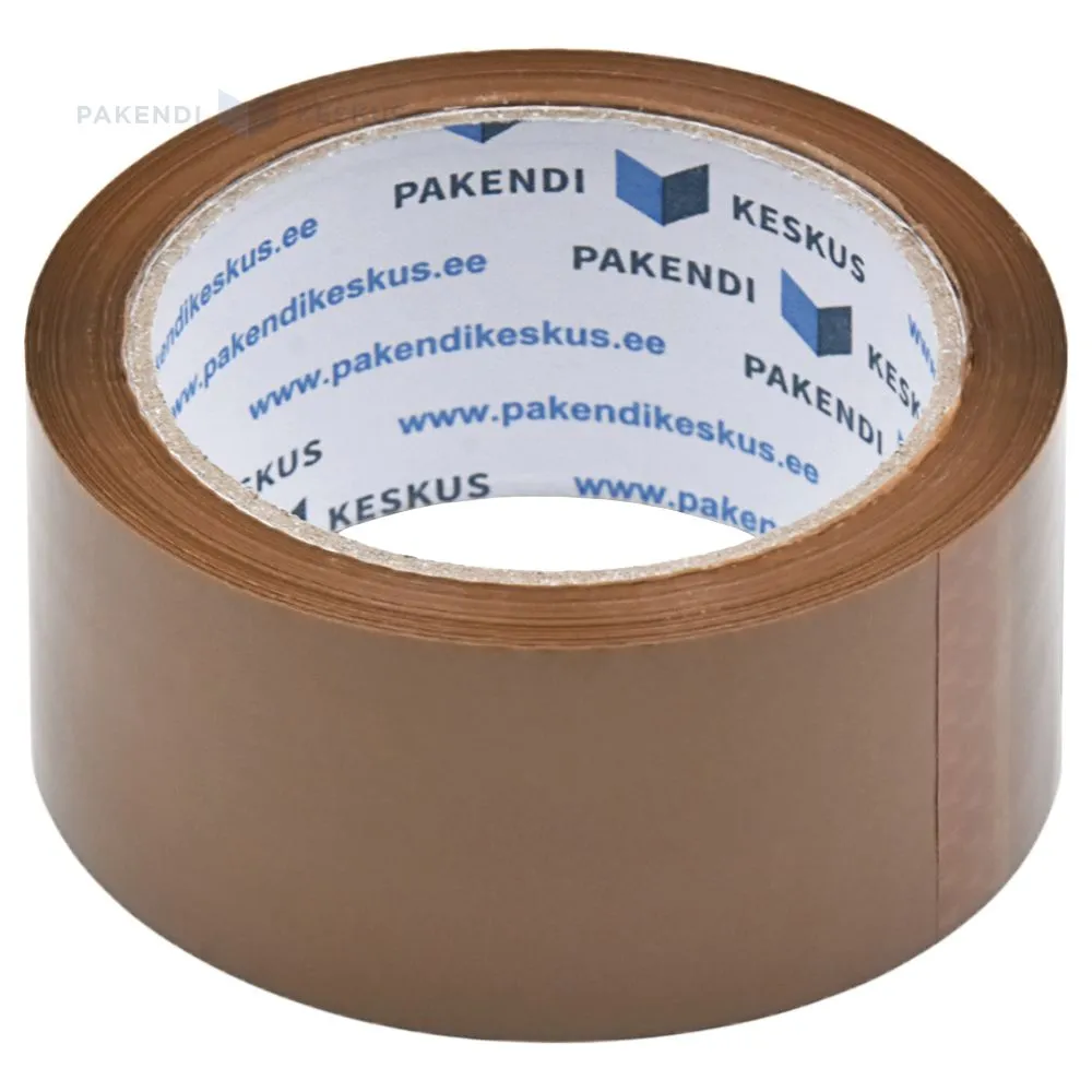 Pruun pakketeip 48mm lai akrüül, rullis 66m