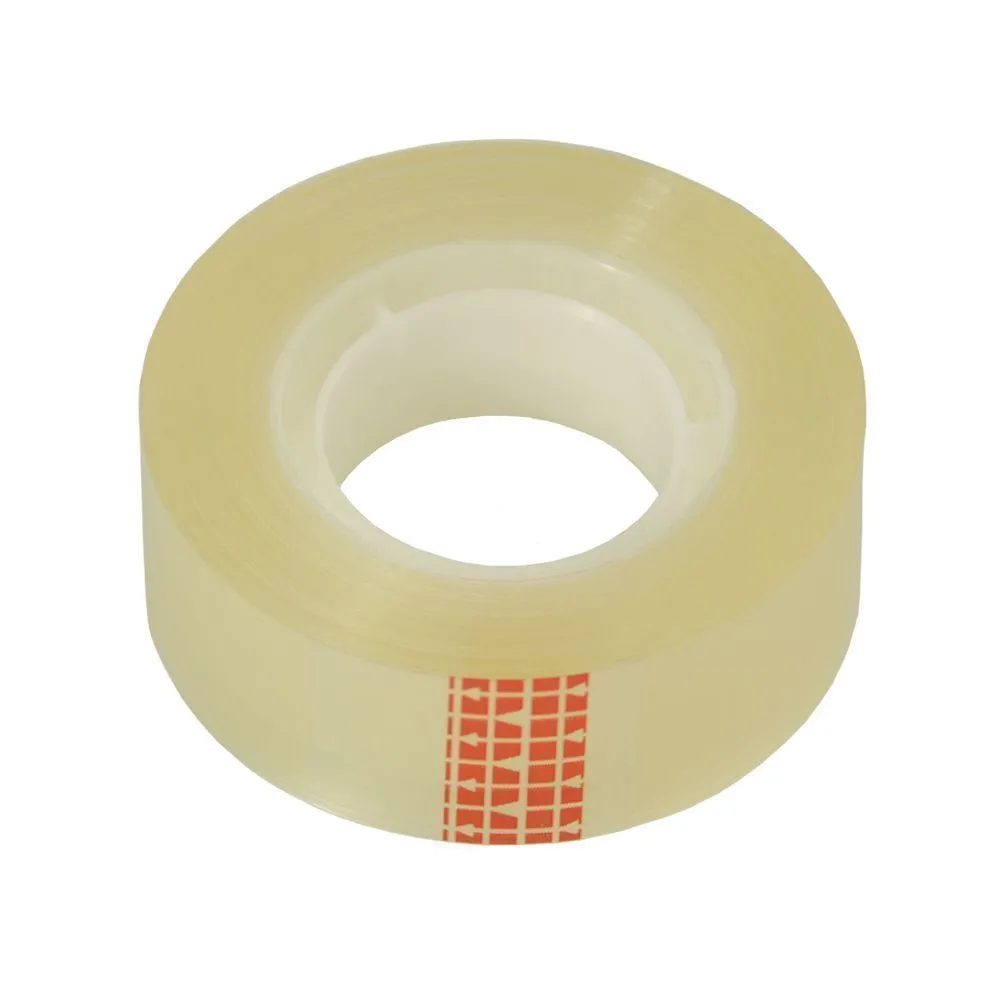 Läbipaistev kontoriteip 18mm lai, rullis 33m