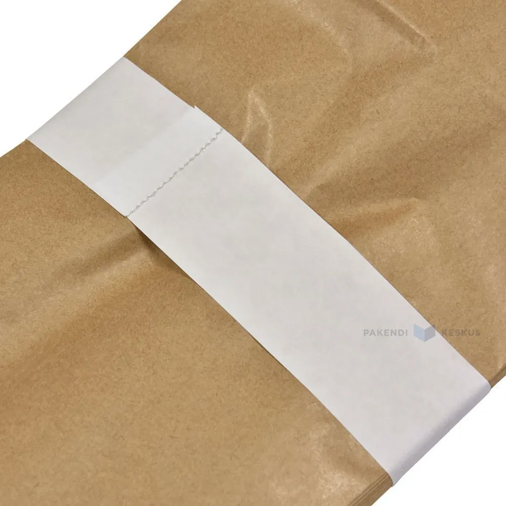 White laminated tape for machine 29mm wide, 150m/roll