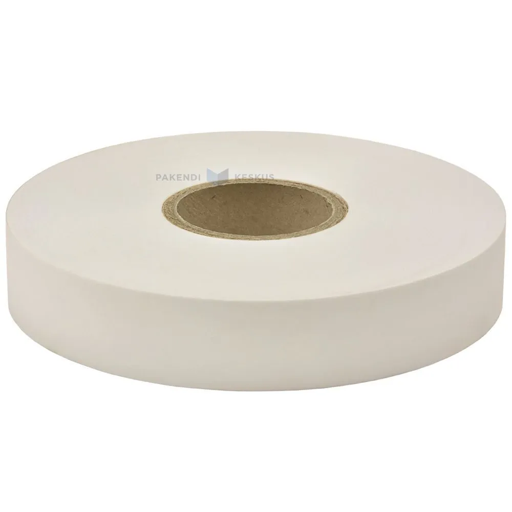 White laminated tape for machine 29mm wide, 150m/roll