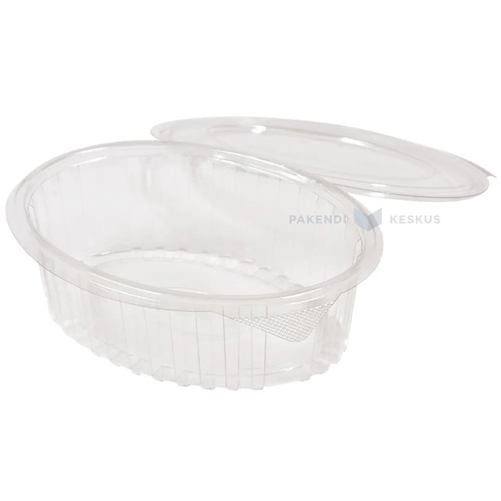 Toidukarp ühendatud kaanega 500ml 160x127x57mm, pakis 100tk