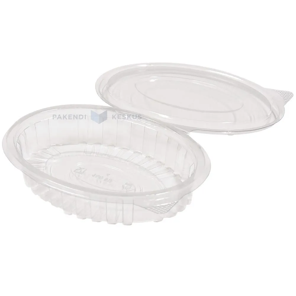 Toidukarp ühendatud kaanega 375ml 145x112x57mm, pakis 100tk
