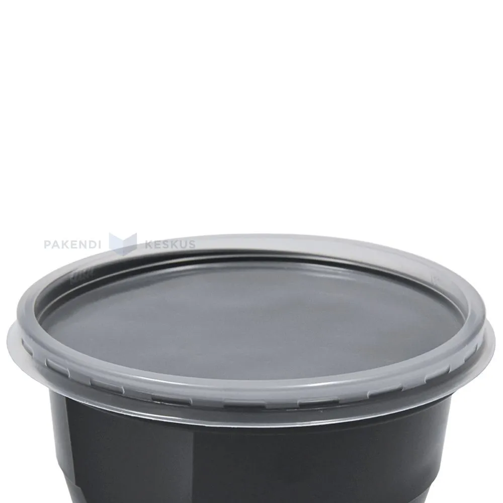 Läbipaistev kaas 460ml ja 560ml PP supikaussidele diameetriga 12,7cm, pakis 50tk