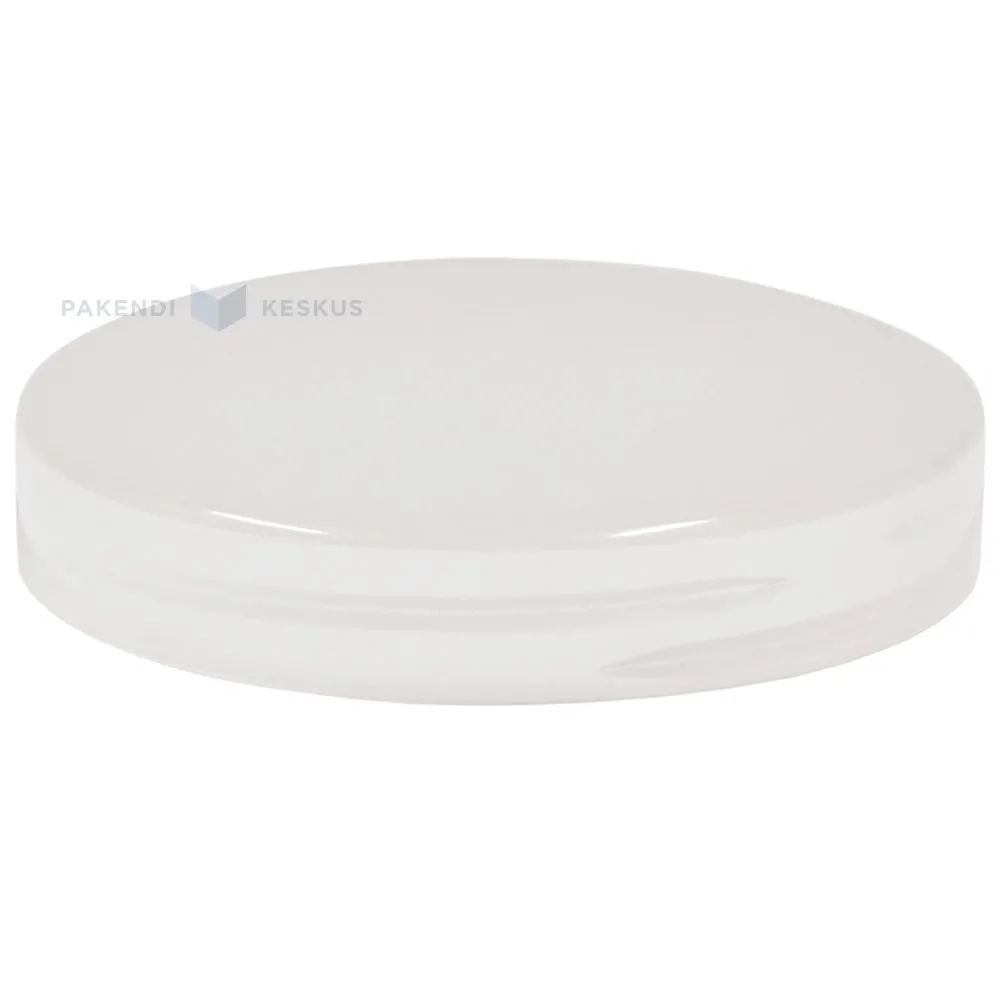 Läbipaistev kaas plastikust purgile diameetriga 70mm