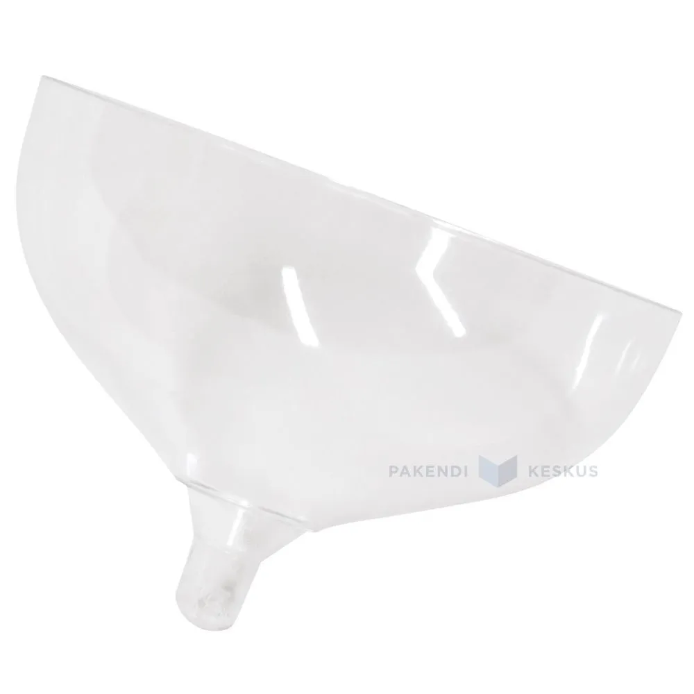 Upper part for reusable plastic champagne goblet 205ml PS 50x machine washable, 20pcs/pack
