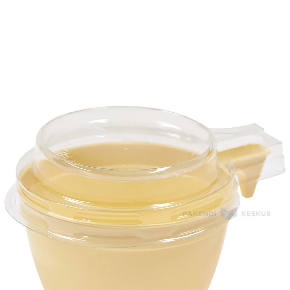Uudelleen käytettävälle kansi muoviselle kahvimukille 190ml, 25kpl / pakkaus
