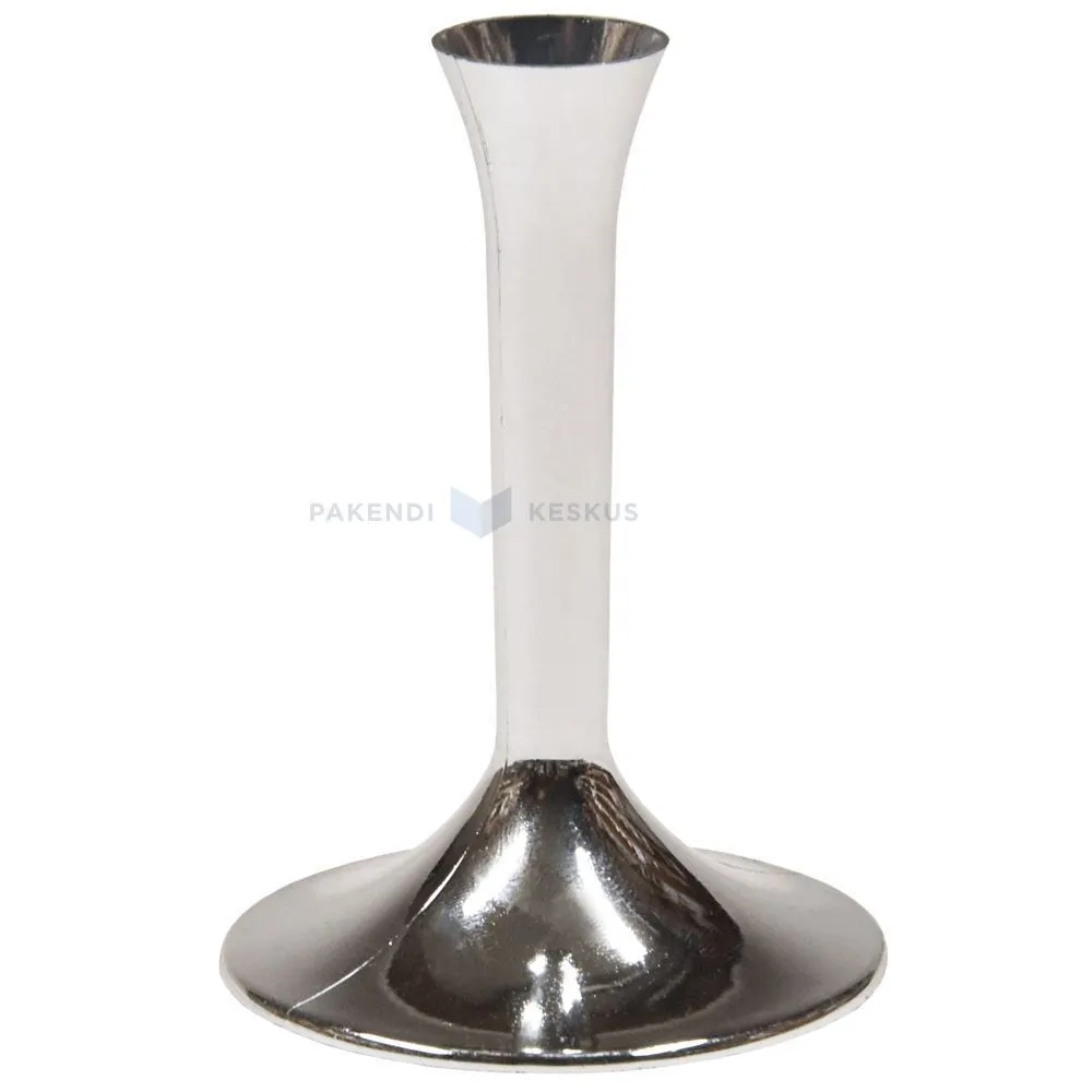 Silver stand for reusable plastic goblet 9cm PS 50x machine washable, 20pcs/pack