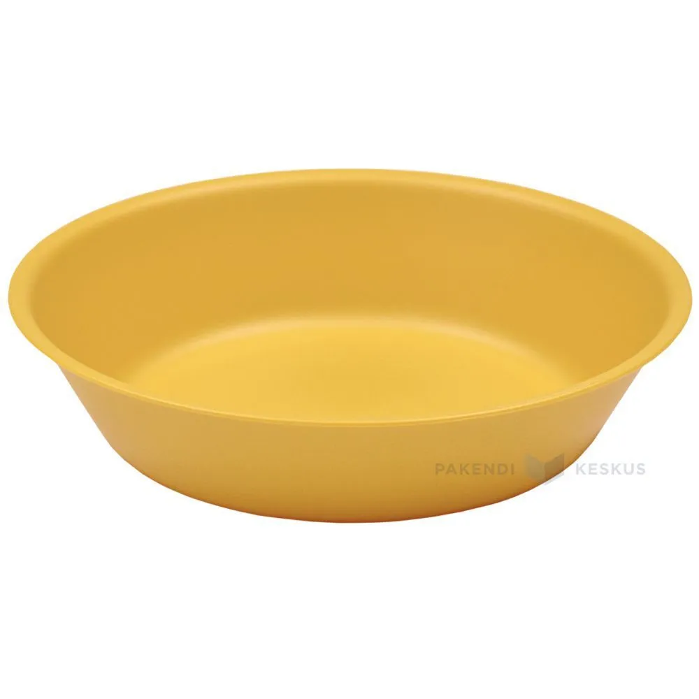 Keittolautanen, PP, halk. 17,8cm, keltainen, 125x-konepestävä
