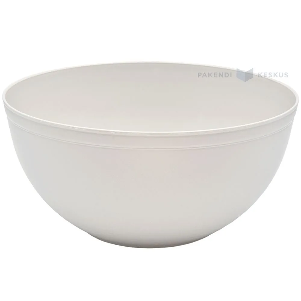 Korduvkasutatav hall salatikauss 3350ml diam. 23,5cm PP 125x masinpesu
