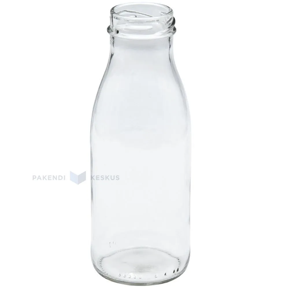 Klaaspudel ilma korgita 250ml diameetriga 38mm