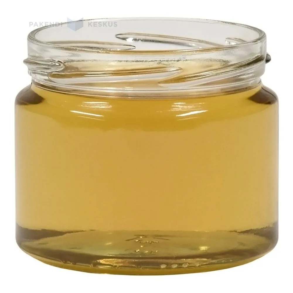 Glass jar without lid 300ml diameter 82mm