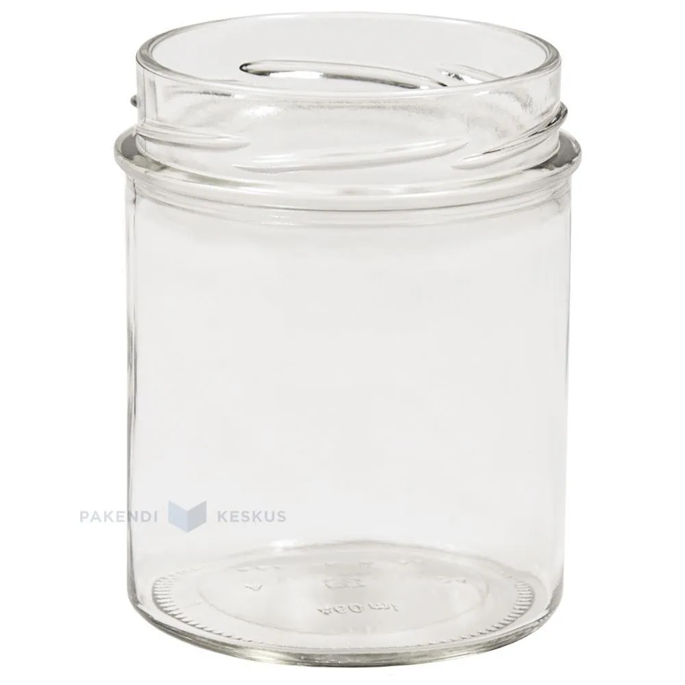 Glass jar without lid Innovation 460ml diameter 82mm