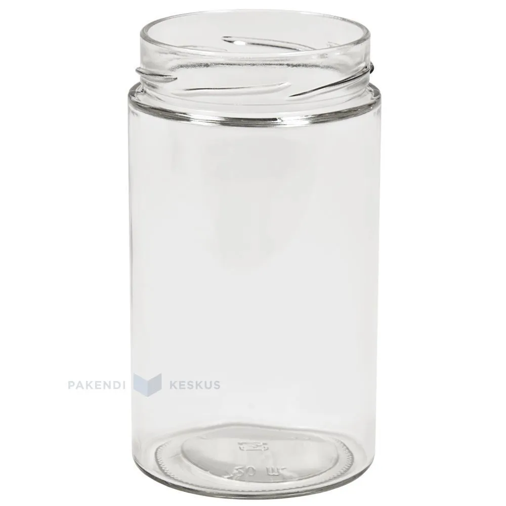 Stikla burka bez vāka IPLUS82 720ml diametrs 82mm