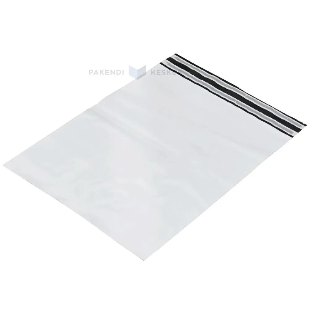 Coex envelope with double glue strip 80% recycled material 45x55+7cm, 100pcs/pack