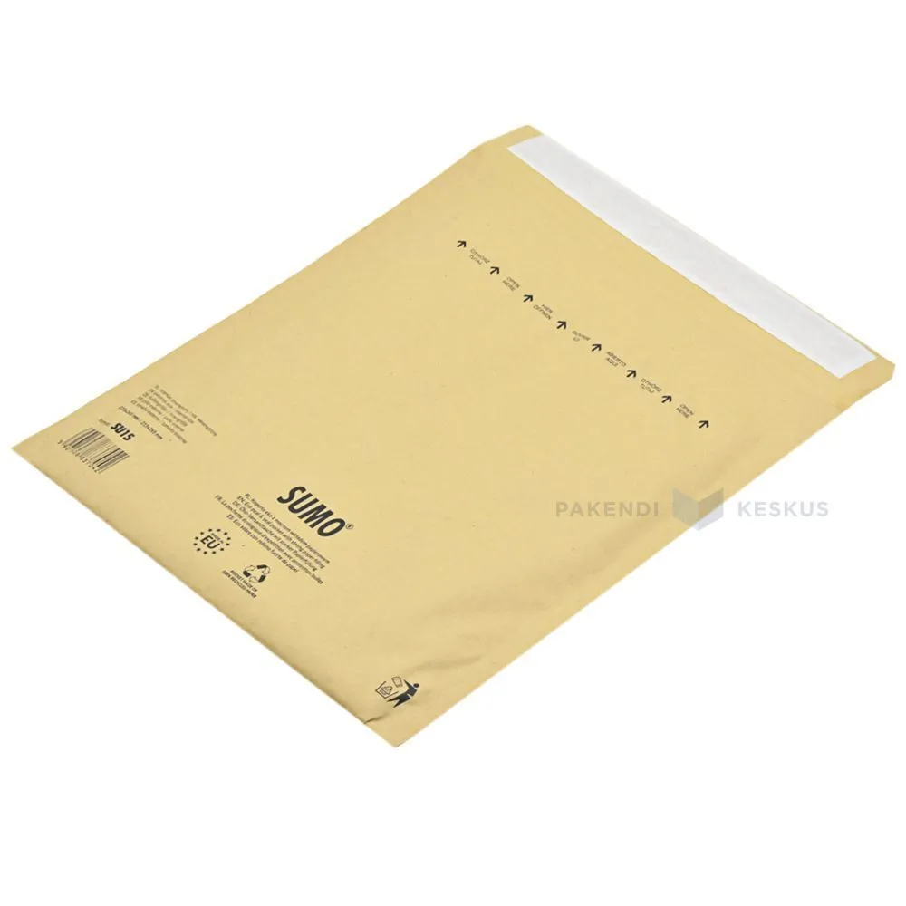 Paper mailer with recycled paper filling 21,5x26,5cm Sumo nr. 15