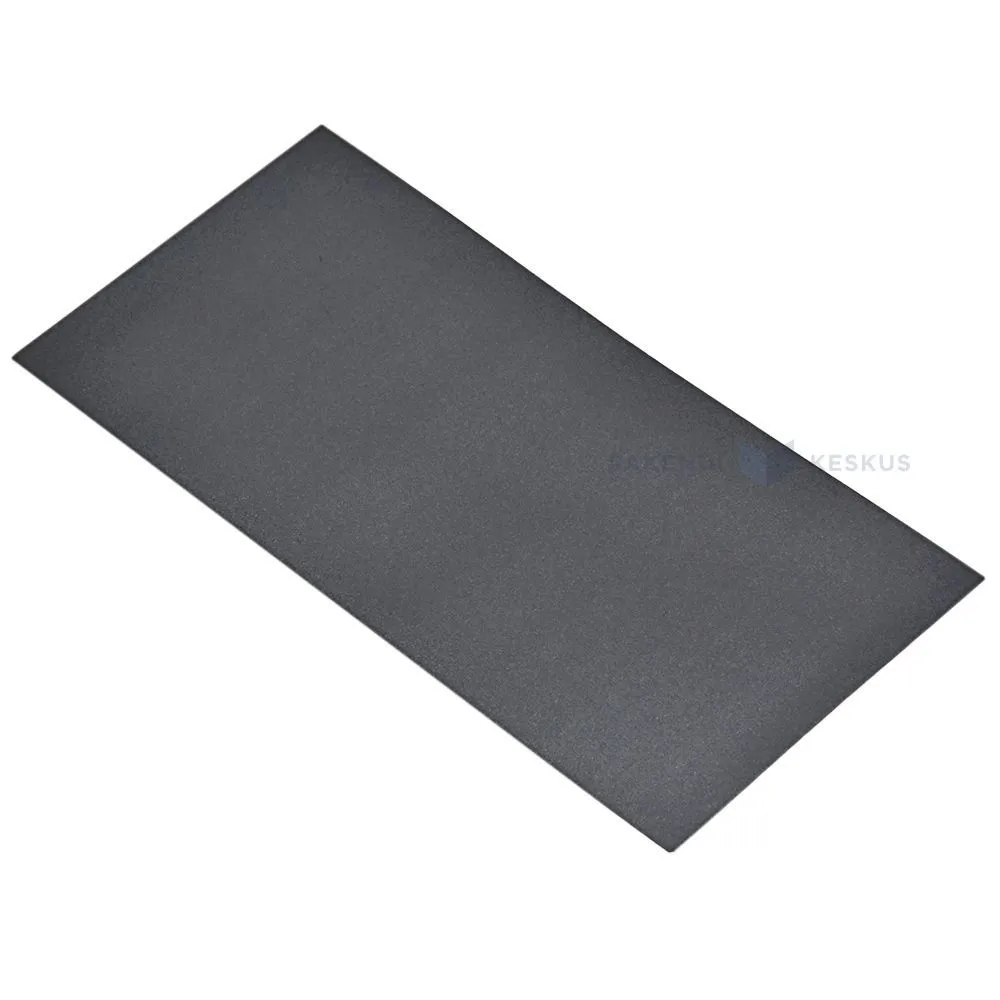 Metalse läikega mustad dekoratiivpaberist ümbrikud 22x11cm, pakis 10tk