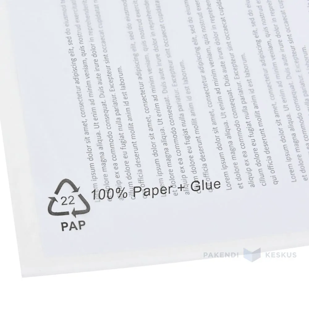 Self adhesive paper document envelope A4, 100pcs/pack