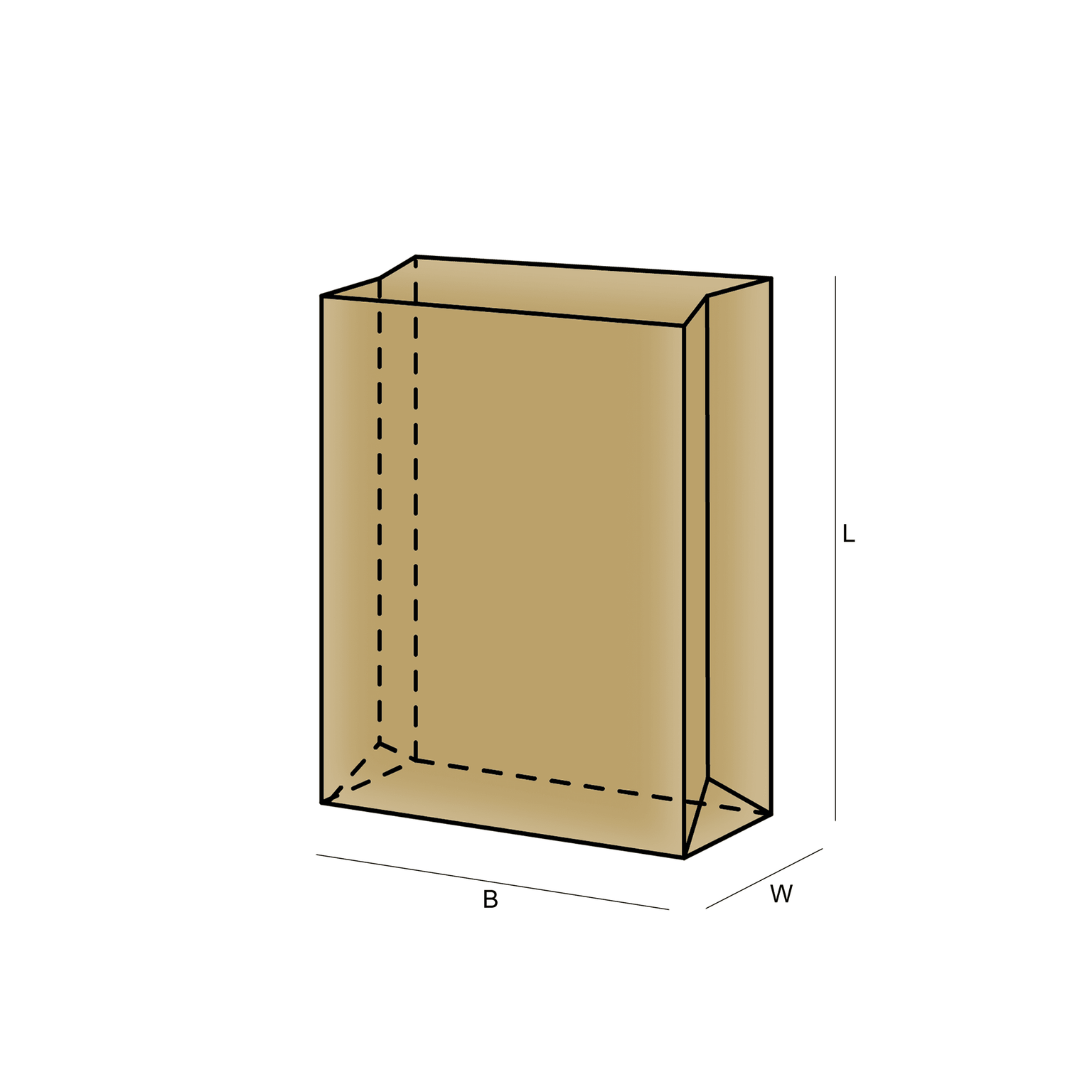Side folding + stationary bottom