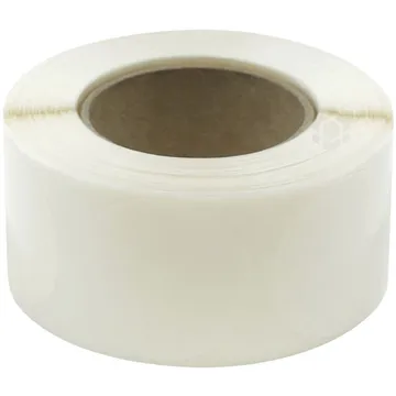 Läbipaistev kleebisetikett diameeter 33mm, rullis 500tk