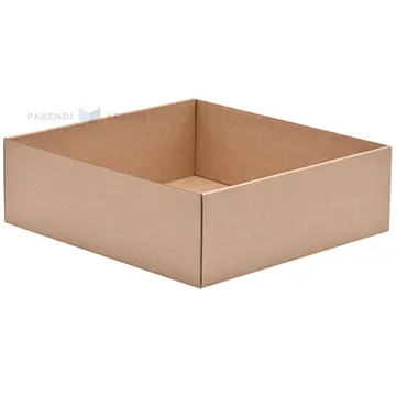 Bottom for corrugated carton box 240x240x80mm