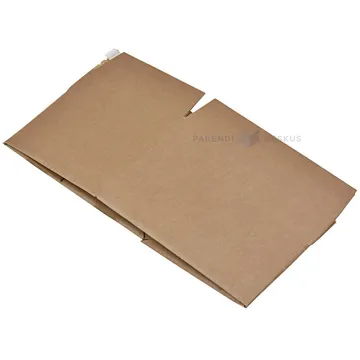 Corrugated carton box with glue strip opening strip and different heights 229x164x120-50mm