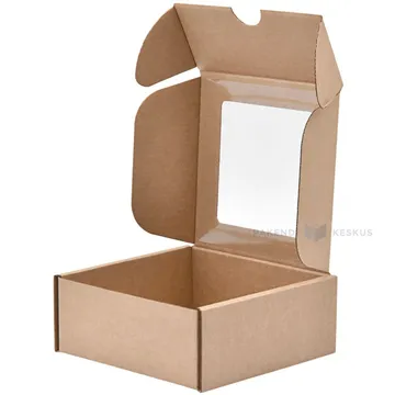 Minilainepappkarp kaanega ja aknaga 120x120x50mm