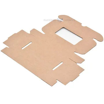 Minilainepappkarp kaanega ja aknaga 90x60x20mm