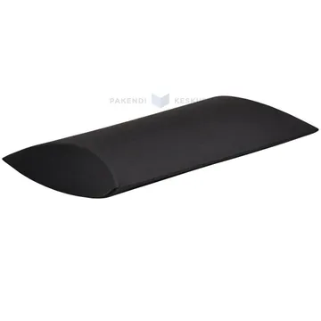 Must ovaalne karp kartongist 160x110x30mm S